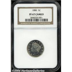 1886[5C] PR67 Cameo NGC.