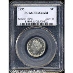 1895[5C] PR65 Cameo PCGS.