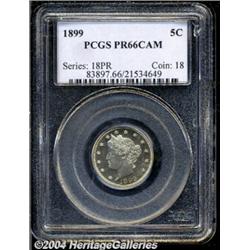 1899[5C] PR66 Cameo PCGS.