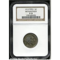 1913[5C] Type One--Broadstruck--Fine 15 NGC.