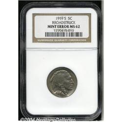 1919-S[5C]--Broadstruck--MS62 NGC.