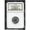 Image 1 : 1935[5C]--Struck 10% Off Center--MS62 NGC.