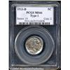 Image 1 : 1913-D[5C] Type One MS66 PCGS.