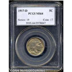 1917-D[5C] MS64 PCGS.