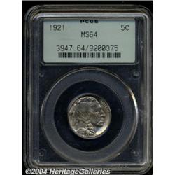 1921[5C] MS64 PCGS.