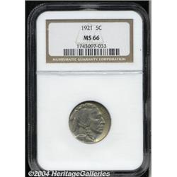 1921[5C] MS66 NGC.