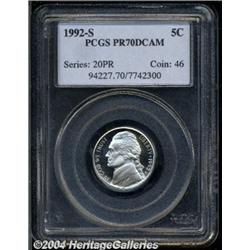 1992-S[5C] PR70 Deep Cameo PCGS.