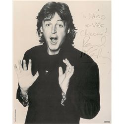Paul McCartney Signed Photograph