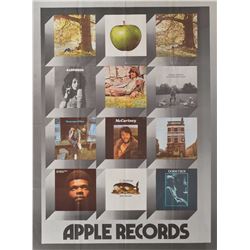 Apple Records Early 1970s Promo Poster