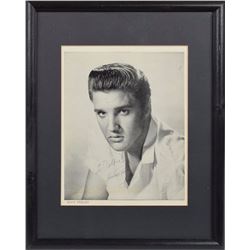Elvis Presley Signed Photo