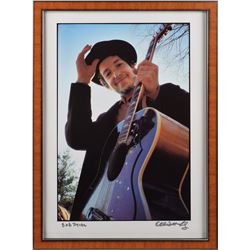 Bob Dylan Oversized Print by Elliott Landy