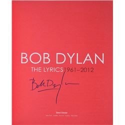 Bob Dylan Signed Book