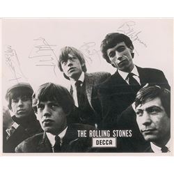 Rolling Stones Signed Promo Photograph