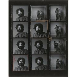 Jerry Garcia Photographic Contact Sheet