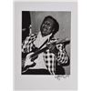 Image 2 : Jazz: Muddy Waters and Howlin' Wolf Oversized Photos Signed by Photographer John Rowlands