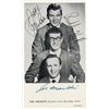 Image 1 : Buddy Holly and The Crickets Signed Promo Card