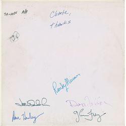 The Eagles Signed Test Pressing