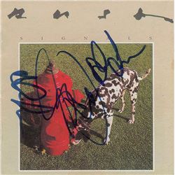 Rush Signed CD Booklet