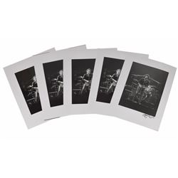Bruce Springsteen: Set of (5) John Rowlands Oversized Photos