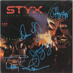 Styx Signed Album