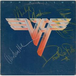 Van Halen Signed Album
