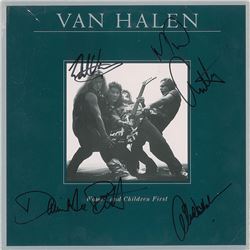 Van Halen Signed Album