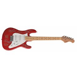 Village People Signed Guitar