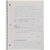 Image 7 : Brad Delp's Notebook with Handwritten Notes and Lyrics
