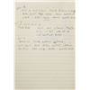 Image 3 : Brad Delp's Handwritten Lyric Notebook