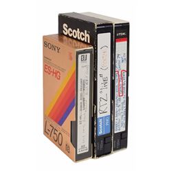 Brad Delp's Group of (3) Video Tapes