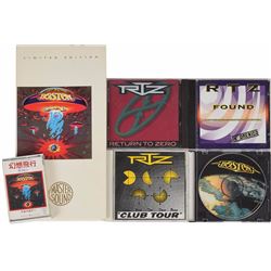 Brad Delp's Collection of RTZ and Boston Albums
