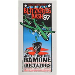 Joey Ramone '4th of July Blitzkrieg Bash' Poster