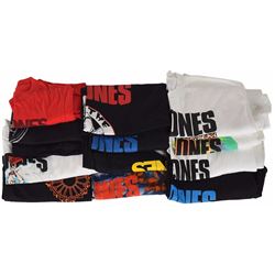 Collection of (12) Ramones T-Shirts