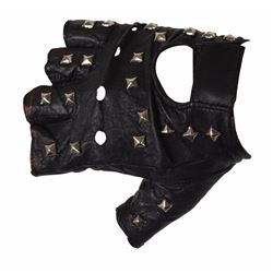 Joey Ramone Leather Glove and Bracelet