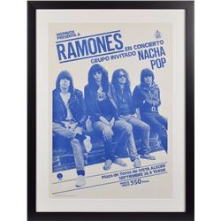 Ramones and Nacha Pop Concert Poster