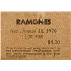 Image 3 : Ramones Set of (8) Circa 1970s Tickets, Programs, and Handbills