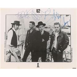 U2 Signed Photograph