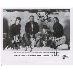 Stevie Ray Vaughan and Double Trouble Signed Photograph