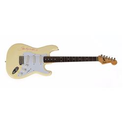 Stevie Ray Vaughan Signed Guitar