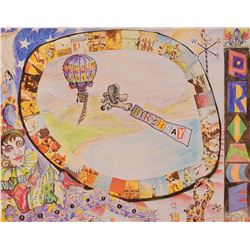 Prince 1985 Masquerade Ball Birthday Invitation