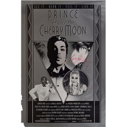 Prince Signed Cherry Moon Poster