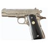 Image 2 : Engraved Colt 1911 Combat Commander .45 Pistol