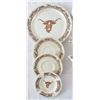 Image 2 : Wallace China Longhorn Pattern Dishes