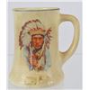 Image 3 : Indian Chief Roseville Pottery Pitcher & Mug