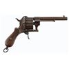 Image 1 : French 12 Shot Pinfire Revolver