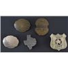 Image 1 : 5 Texas Chauffeur Badges