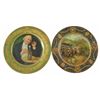 Image 1 : 2 Whiskey Advertising Vienna Art Plates