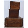 Image 1 : 3 Wooden Country Store Crates Gold Dust Twins