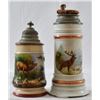 Image 2 : 2 Antique German Beer Steins