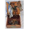 Image 1 : Cowgirl Box Full Of Western Relics, Knives